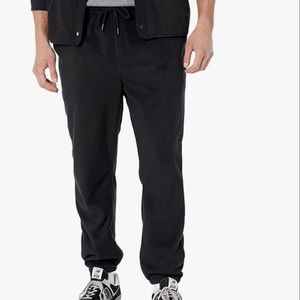 🆕 Men's Regular-Fit Polyester Microfleece Closed-Bottom Pants - 2XL